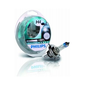 Bec far H4 P43t 60/55W 12V XV (2 bucati) PHILIPS