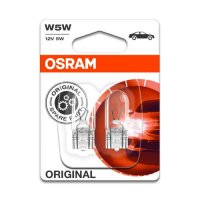 Set de 2 becuri W5W 12V 5W W2,1X9,5d (blister) OSRAM