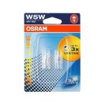 Set se 2 becuri W5W 5W W2,1x9,5d 12V ULTRA LIFE (blister) OSRAM