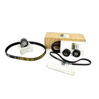 Pachet kit distributie si kit accesorii (cu AC, cu Servo) Logan 1 - 1.2 16v ORIGINAL