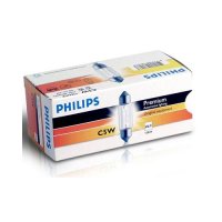 Bec SV8,5 12V 5W 35mm C5W(10 bucati) PHILIPS