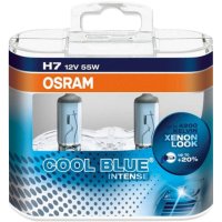 Set de 2 becuri H7 12V 55W PX26 COOL BLUE INTENSE OSRAM