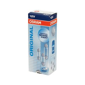 Bec SV8,5 12V 5W 35mm C5W(10 bucati) OSRAM