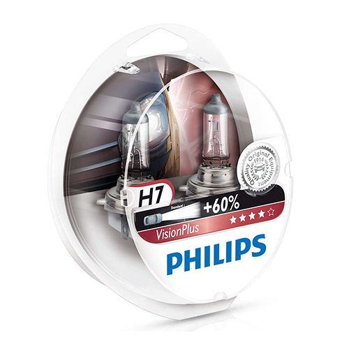 Bec far H7 55W 12V VP (2 bucati) PHILIPS - Apasa pe imagine pentru inchidere