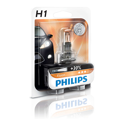 Bec far H1 55W 12V PREMIUM (blister) PHILIPS - Apasa pe imagine pentru inchidere